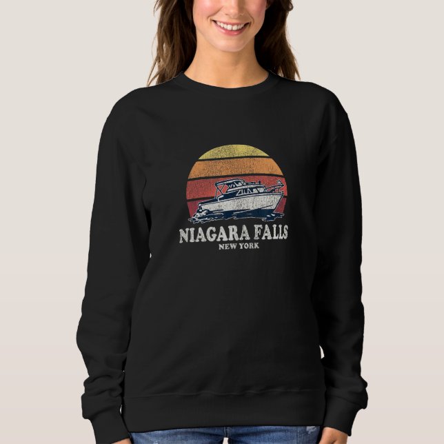 Moletom Niagara Cai no Barco 70s Retro Boat De (Frente)