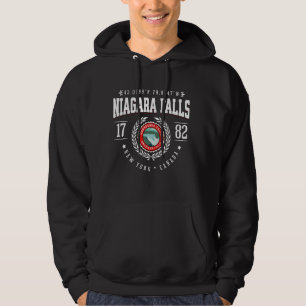 Moletom Niagara Fala EUA Canadá Souvenir Waterfall Ilust
