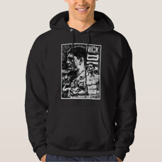 Moletom Nick Diaz Black and White Draing Classic