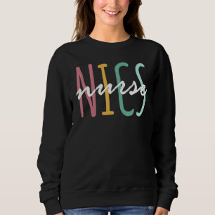 Moletom Nicu Nurse Icu Neonatal Boho Rainbow Team Tiny Hum