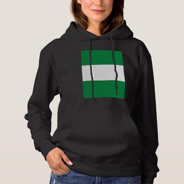 Moletom Nigeria Flag Nigerian Pride Travel (Frente)