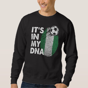 Moletom Nigéria No Meu Dna, Equipe de Bandeira nigeriana N