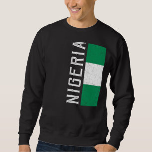 Moletom Nigéria Patrimônio do Orgulho Nacional Apoio à Nig