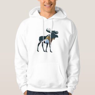 Moletom Night Forest Moose