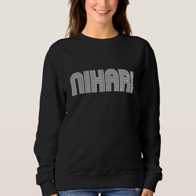 Moletom Nihari Vintage Retro 70s 80s (Frente)