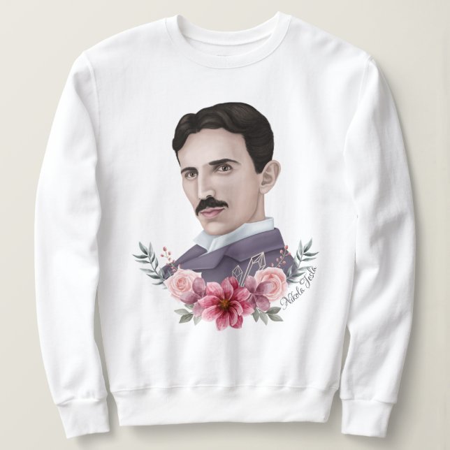 Moletom Nikola Tesla T-Shirt (Frente do Design)