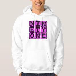 Moletom Ninety One, Número 91