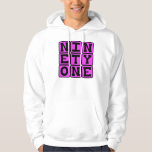 Moletom Ninety One, Número 91
