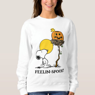 Moletom Ninho de Snoopy & Woodstock com Jack O' Lanterna