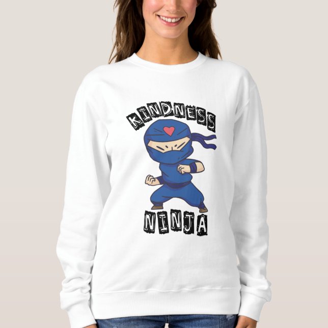Moletom Ninja da Bondade, Lute contra o Bullying (Frente)