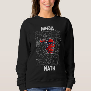 Moletom Ninja De Matemática Para Professores De Matemática
