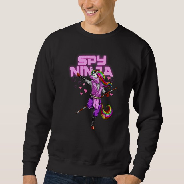 Moletom Ninja Gamer Unicorn Ninja Ninja (Frente)