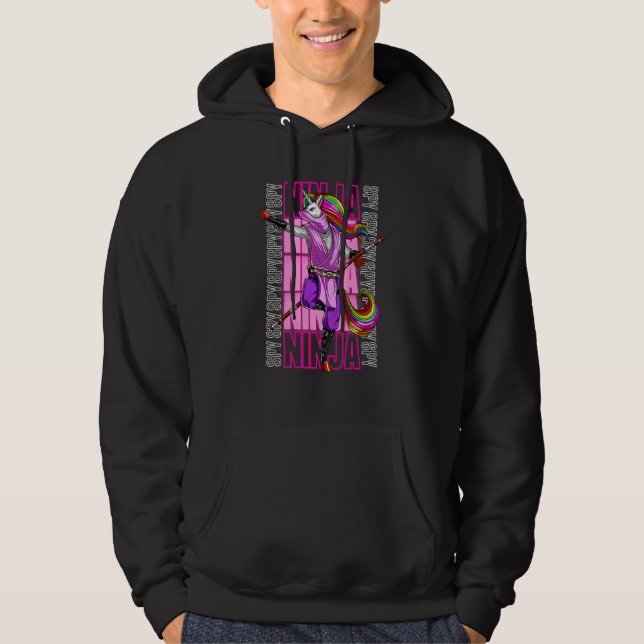 Moletom Ninja Gamer Unicorn Ninja Ninja (Frente)
