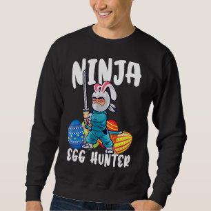 Moletom Ninja Ninja Egg Hunter Garotos Meninas Feliz Ea