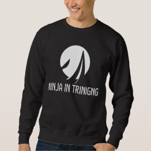 Moletom Ninja Treinando Para Meninos Guerreiros Japoneses