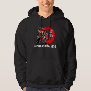 Moletom Ninja Treinando Para Meninos Guerreiros Japoneses