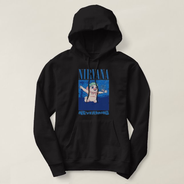 Moletom Nirvana Neverhead Anime Parody Design - Retro Grun (Frente do Design)