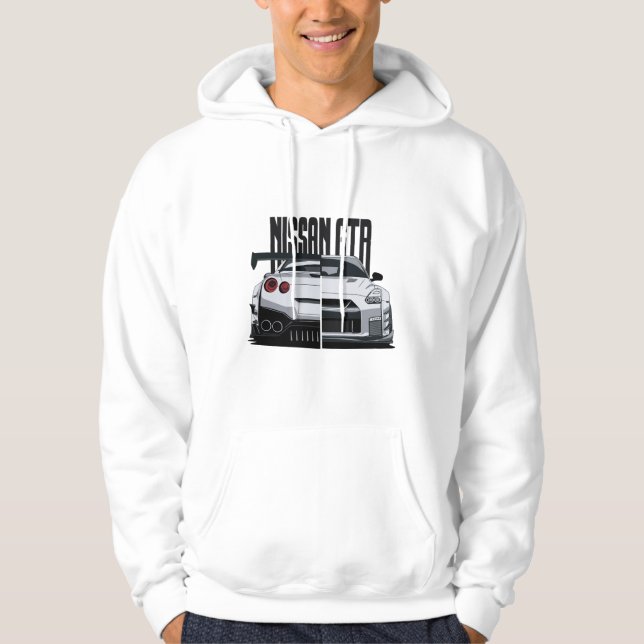 Moletom Nissan GTR T-Shirt Design - Ultimate JDM Car (Frente)