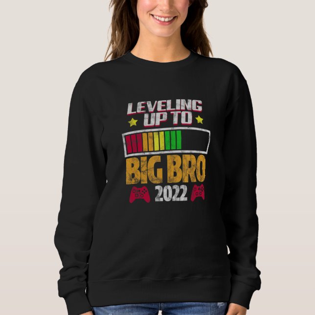 Moletom Níveis Até Ao Anúncio De Gravidez Big Bro 2022 (Frente)