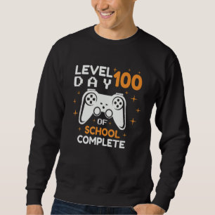 Moletom Nível 100 Dias De Escola Desbloqueado Video Games 