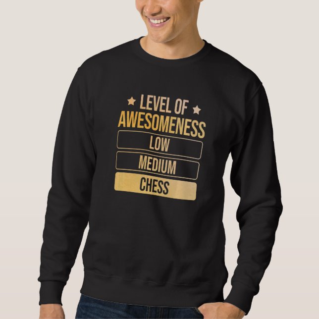 Moletom Nível de Chess de Consciência (Frente)