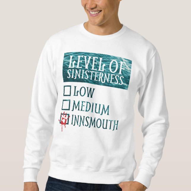 Moletom Nível de Lovecraft Innsmouth (Frente)