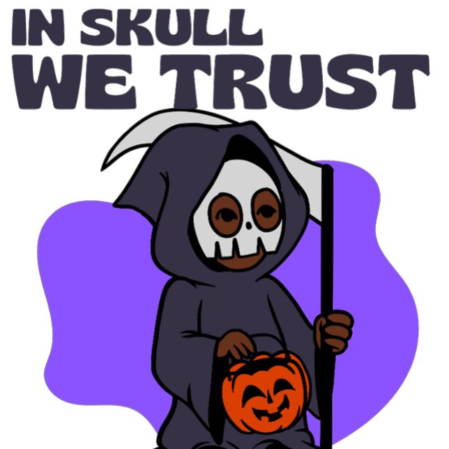 Moletom No crânio, confiamos em Design de Halloween (Criador carregado)