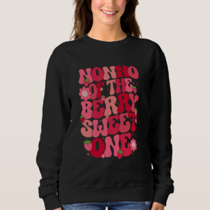 Moletom No Do Berry Sweet One Strawberry First Birt