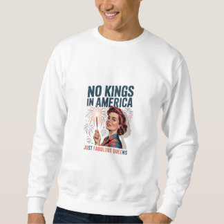 Moletom No Kings In America Fabulous Queens Pride 2025 Des