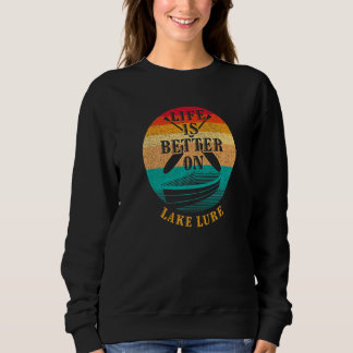 Moletom No Lago Lure Barco Humor Boat
