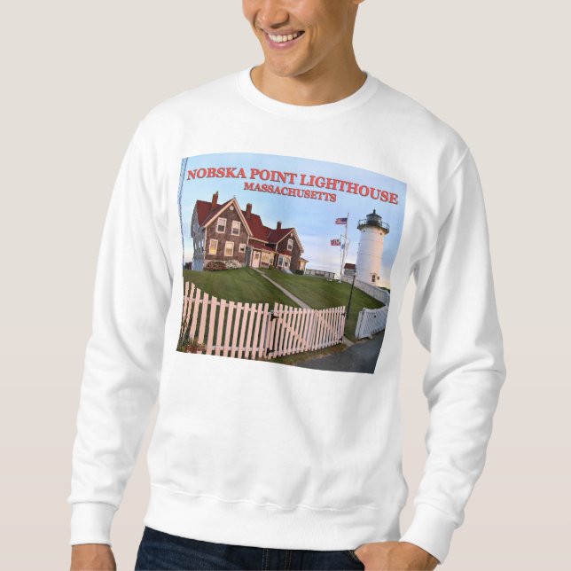 Moletom Nobska Point Lighthouse, Massachusetts Sweatshirt (Frente)