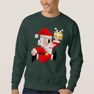 Moletom Noel Noel de Natal Feio, de 8 bits, de uso masculi
