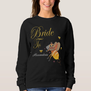 Moletom Noiva De Bebida Personaliza O Sweatshirt
