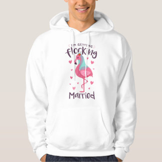 Moletom Noiva Flamingo Revoada Casada Correspondência Bach