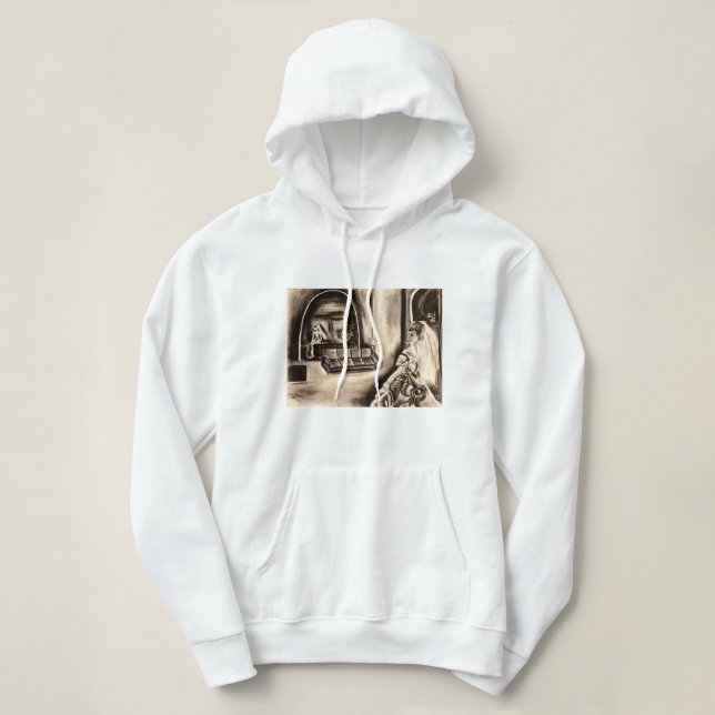 Moletom Noiva gótica em camisola de desenho de spookyl Mir (Frente do Design)