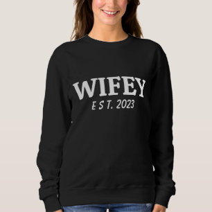Moletom Noiva Personalizada Wifey/Husby, Presente de Fianc