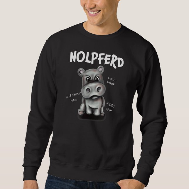 Moletom Nölpferd Hippo Fund (Frente)