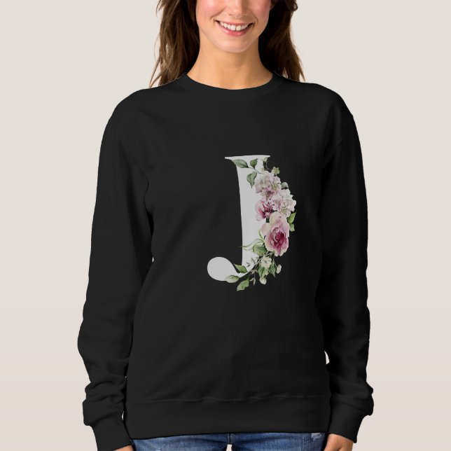 Moletom Nome alfabeto - Letra "J" (Frente)