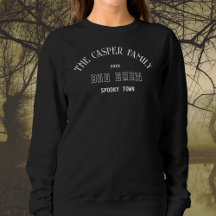 Nome da Família Personalizada da Tripulação de Boo