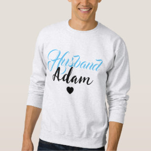 Moletom Nome de Marido Personalizado Moderno - Legal