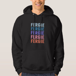 Moletom Nome do presente engraçado Fergie Personalizado No