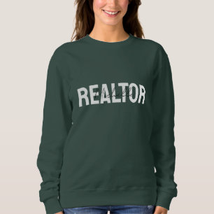 Moletom Nome do Script do Realtor do Agente Imobiliário Ro