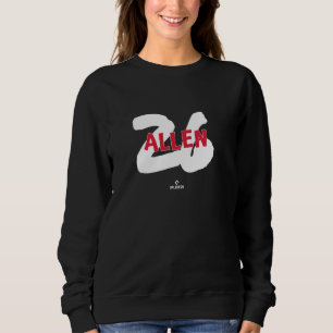 Moletom Nome e número Logan Allen Cleveland Baseball MLB
