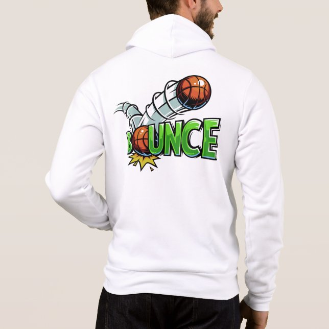 Moletom Nome personalizado BUNCE Basball (Verso)