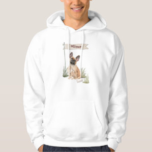 Moletom Nome Personalizado Cão-De-Pé-De-Lã Francês