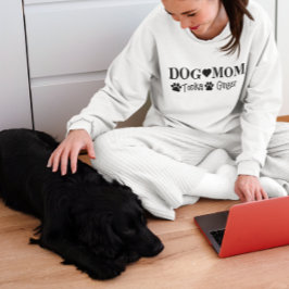 Moletom Nome personalizado de cão Cachorro mãe mama