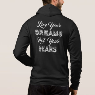 Moletom Nome personalizado do Live Your Dreams