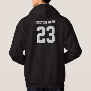 Moletom Nome Personalizado do Mens Classe Vermelha do Hood