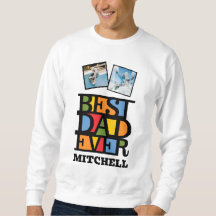 Nome personalizado e 2 fotos - MELHOR PAI DE SEMPR