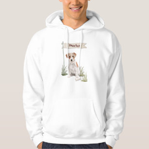 Moletom Nome Personalizado Fio Jack Russell Pet Dog